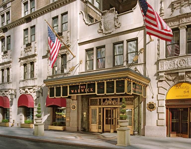 Hotel Warwick New York Exterior foto