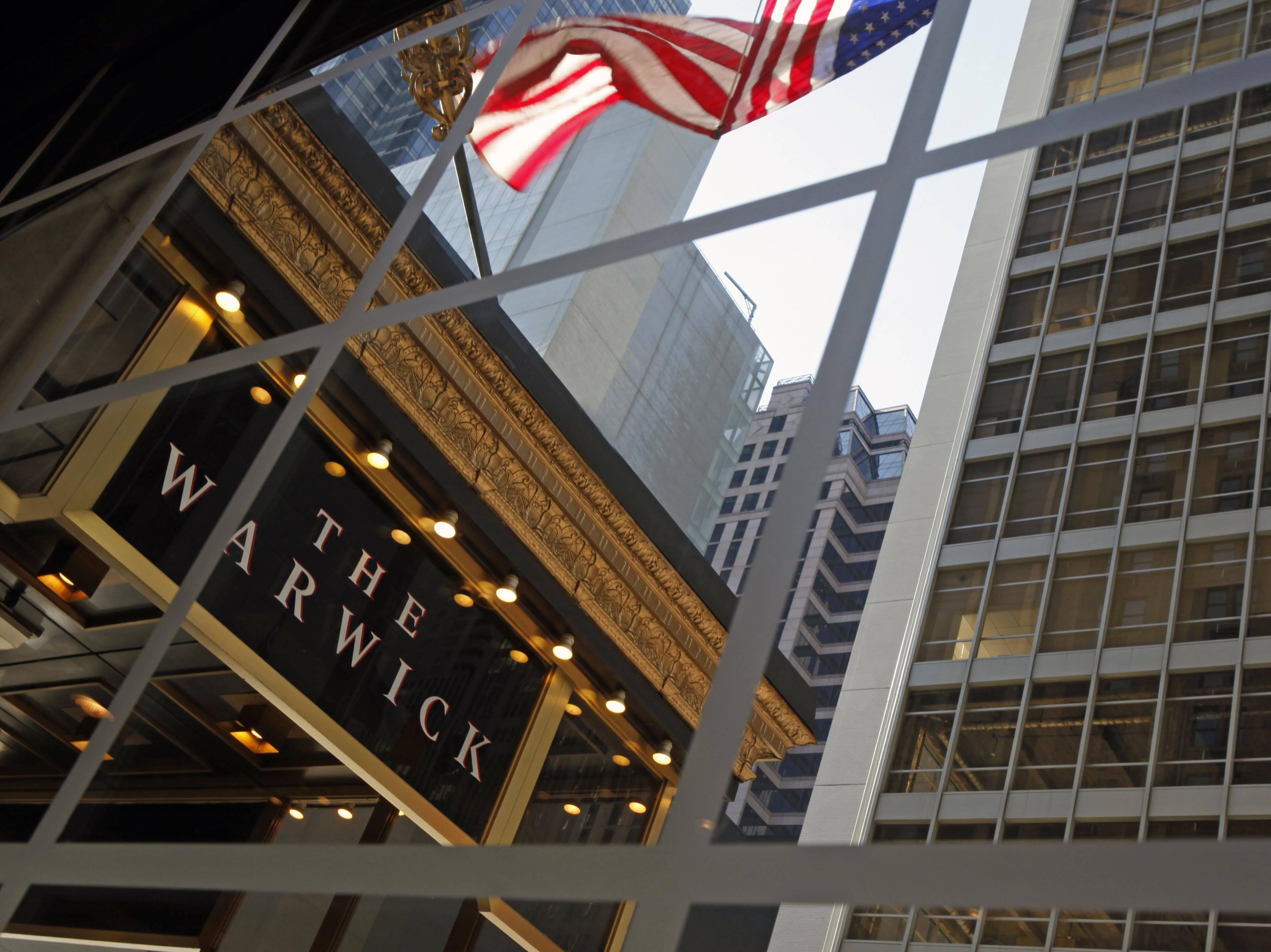 Hotel Warwick New York Exterior foto